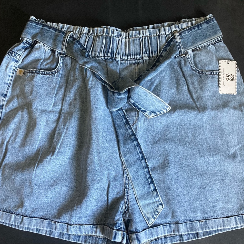 Simply Southern Blue Denim Women's Shorts